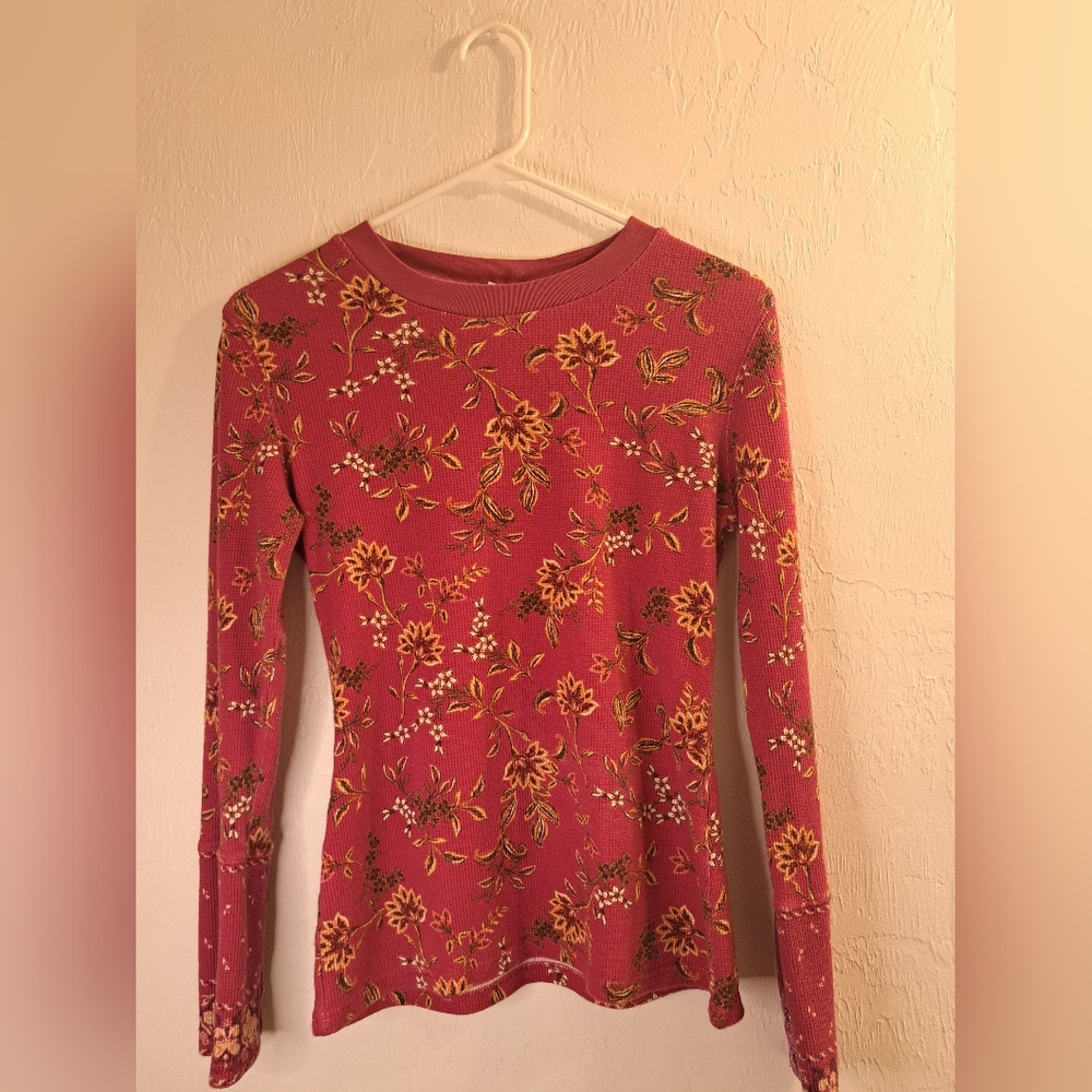 Sundance Rose Floral Long Sleeve Tee